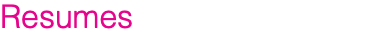 Resumes